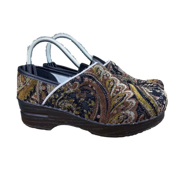Dansko Vegan Paisley Tapestry Velvet Clogs EUR 37 Women's 7 - Picture 10 of 10